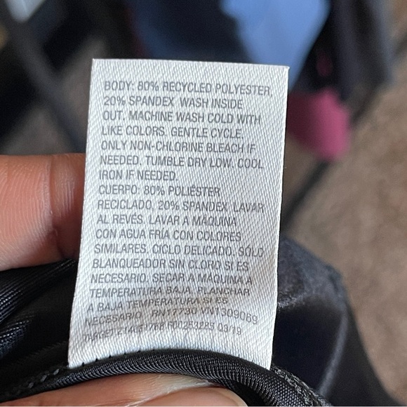 ALL IN MOTION | Black Sheen High Waisted Leggings Sz S - Picture 5 of 5